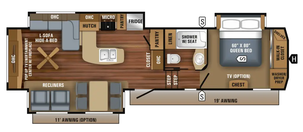 travel trailers in cold weather