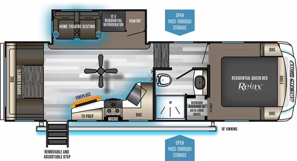 travel trailers in cold weather