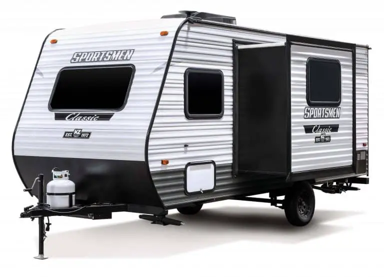 small travel trailers with slides