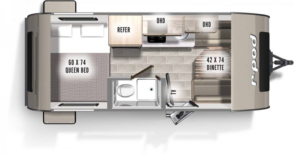 21 foot travel trailer weight