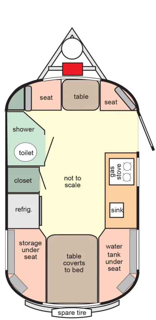 mini travel trailer with bathroom