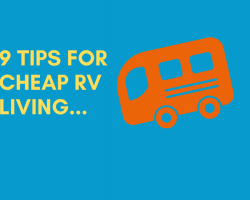 9 Tips For Cheap RV Living