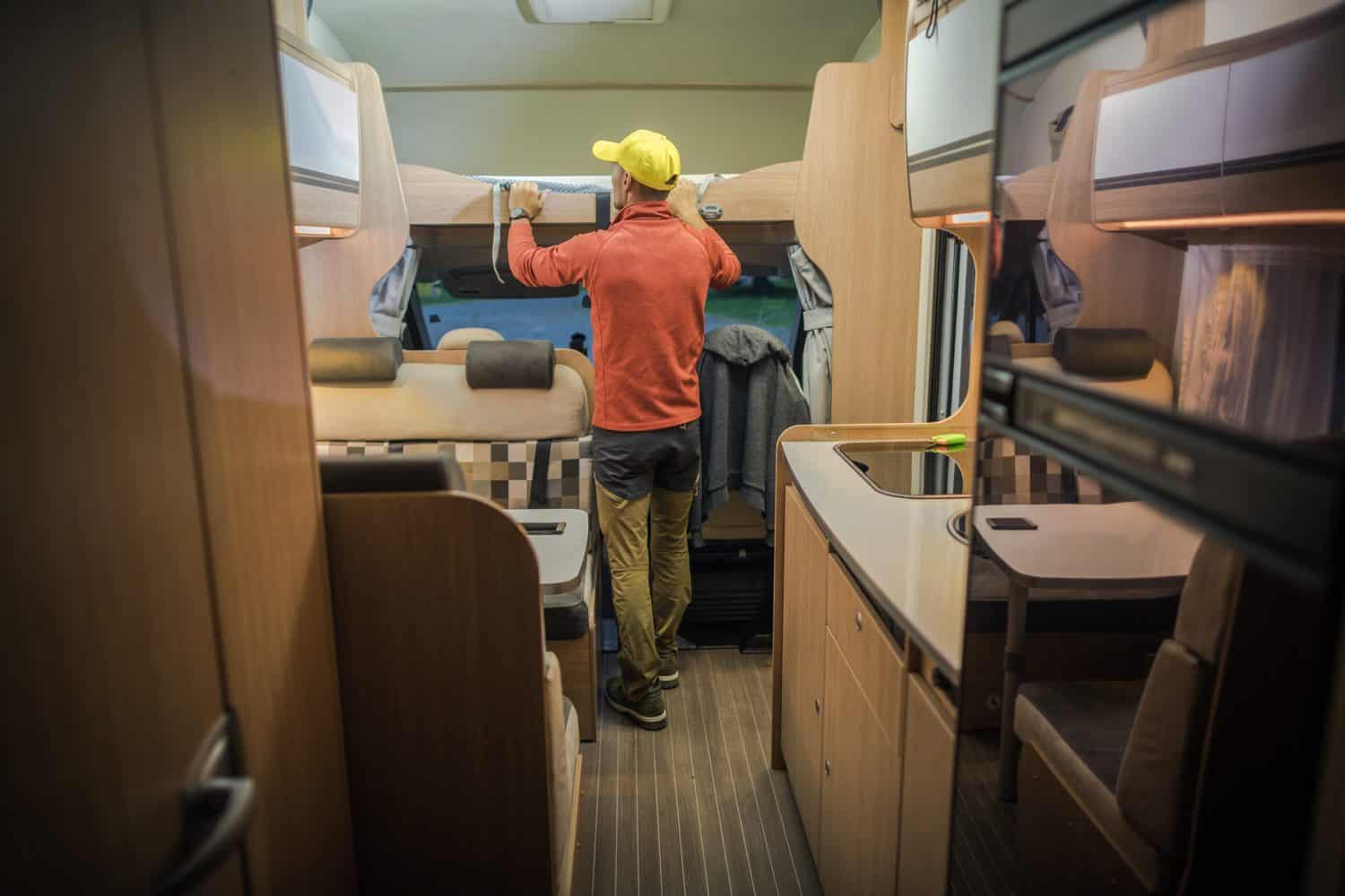 travel trailer bunk bed safety rails