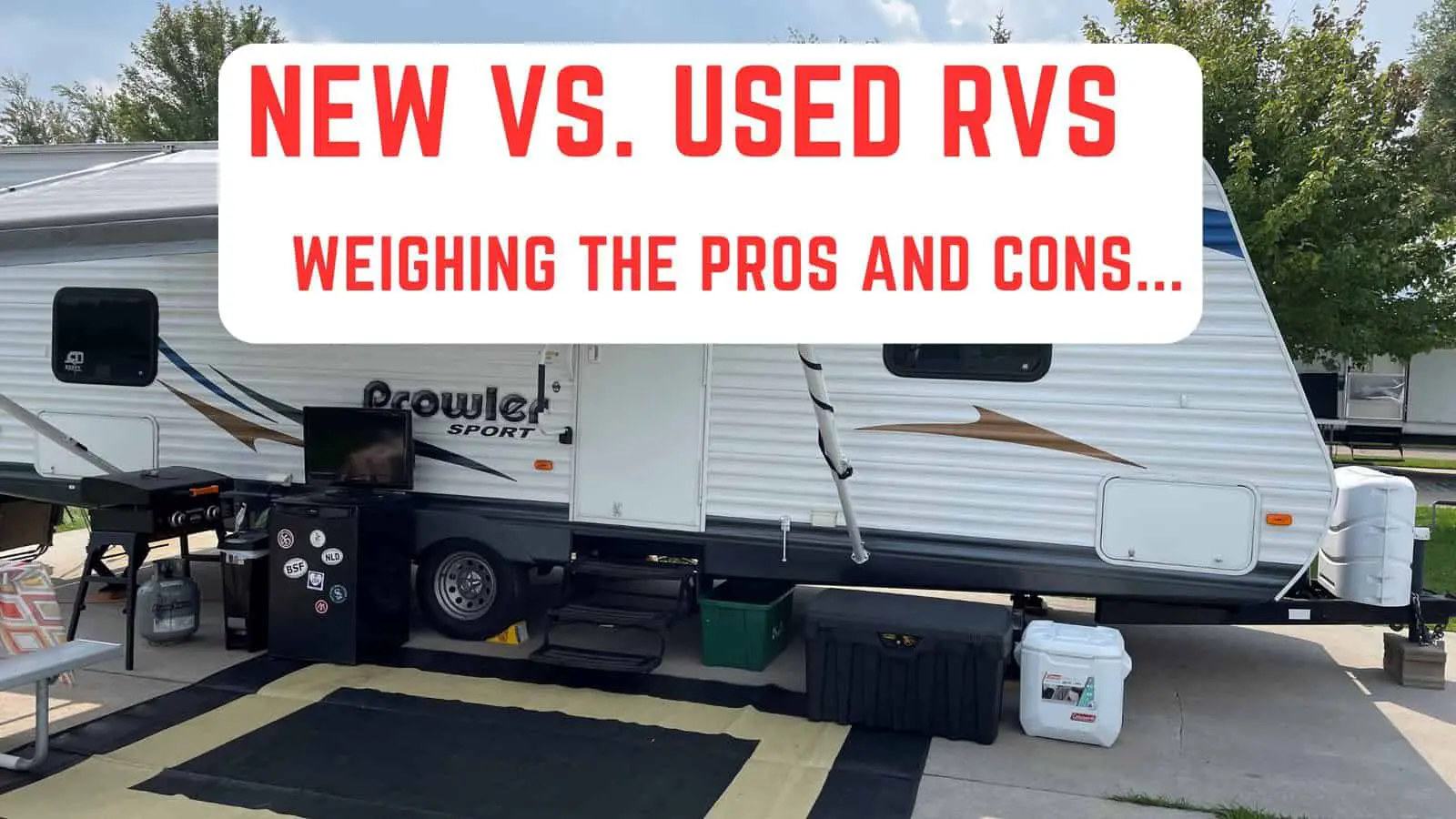 New vs. Used RVs